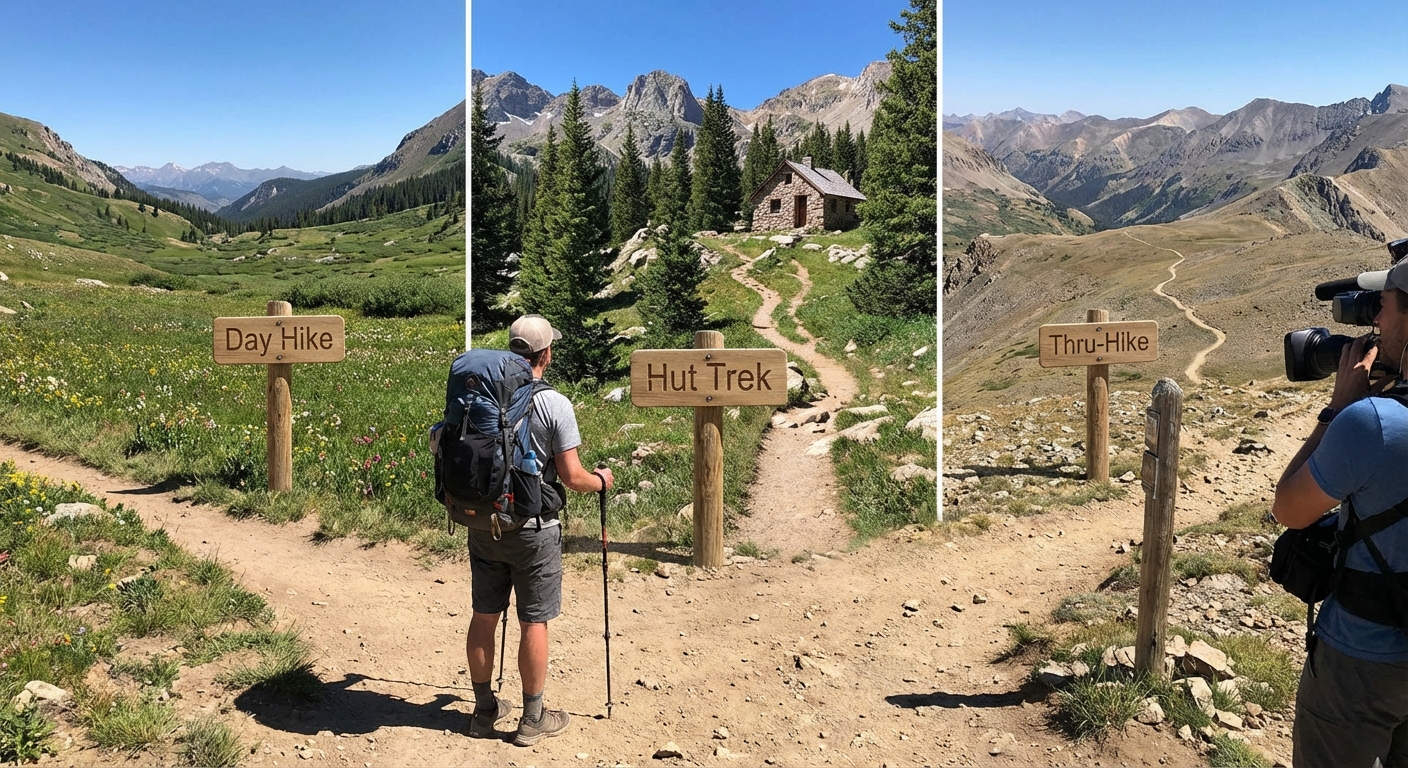 Choosing Your Perfect Trail: A Practical Comparison of Day Hikes, Hut Treks, and Wild Thru‑Hikes