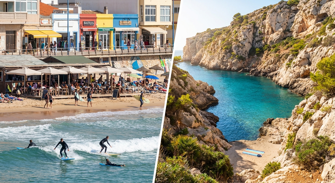 Surf Town vs. Secret Cove: Choosing the Right Beach Escape for Your Travel Style